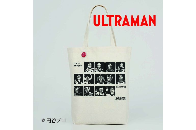 「トートバッグ ULTRA HEROES since1966」と「マスキングテープ」