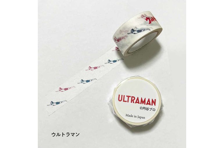 「トートバッグ ULTRA HEROES since1966」と「マスキングテープ」