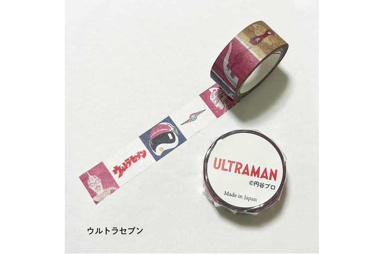 「トートバッグ ULTRA HEROES since1966」と「マスキングテープ」