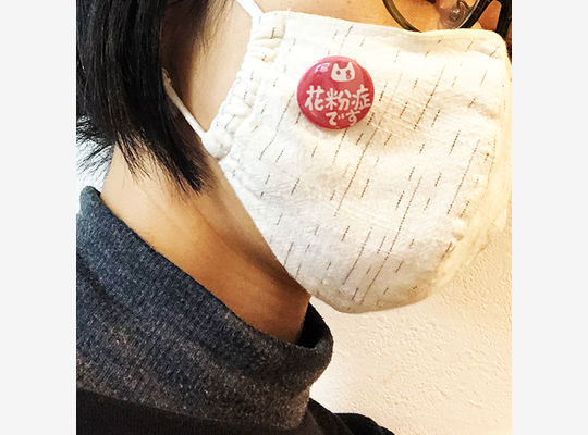 花粉症バッジ